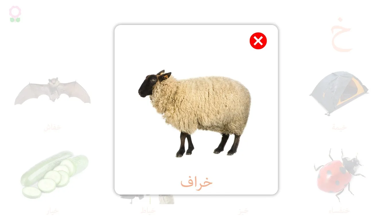 Alphabets Vocabulary Book (Arabic) screenshot 4