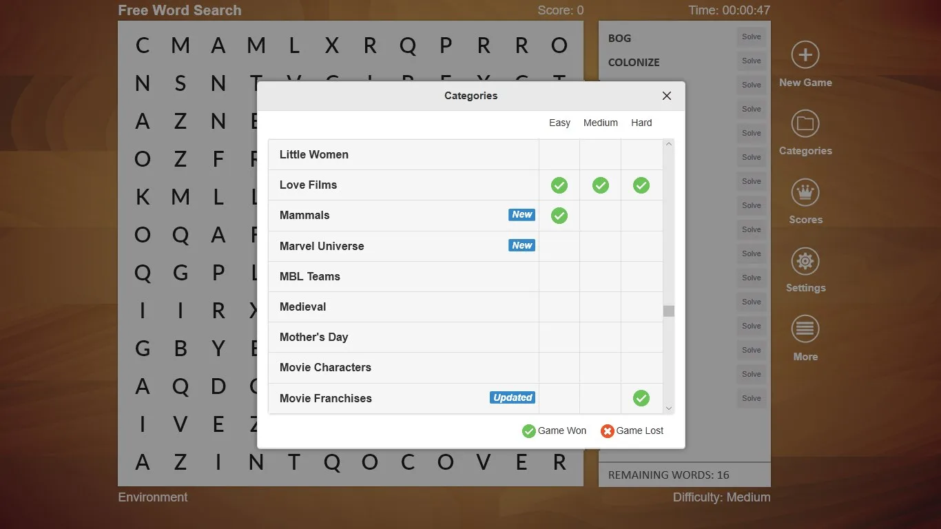 Word Search + screenshot 2