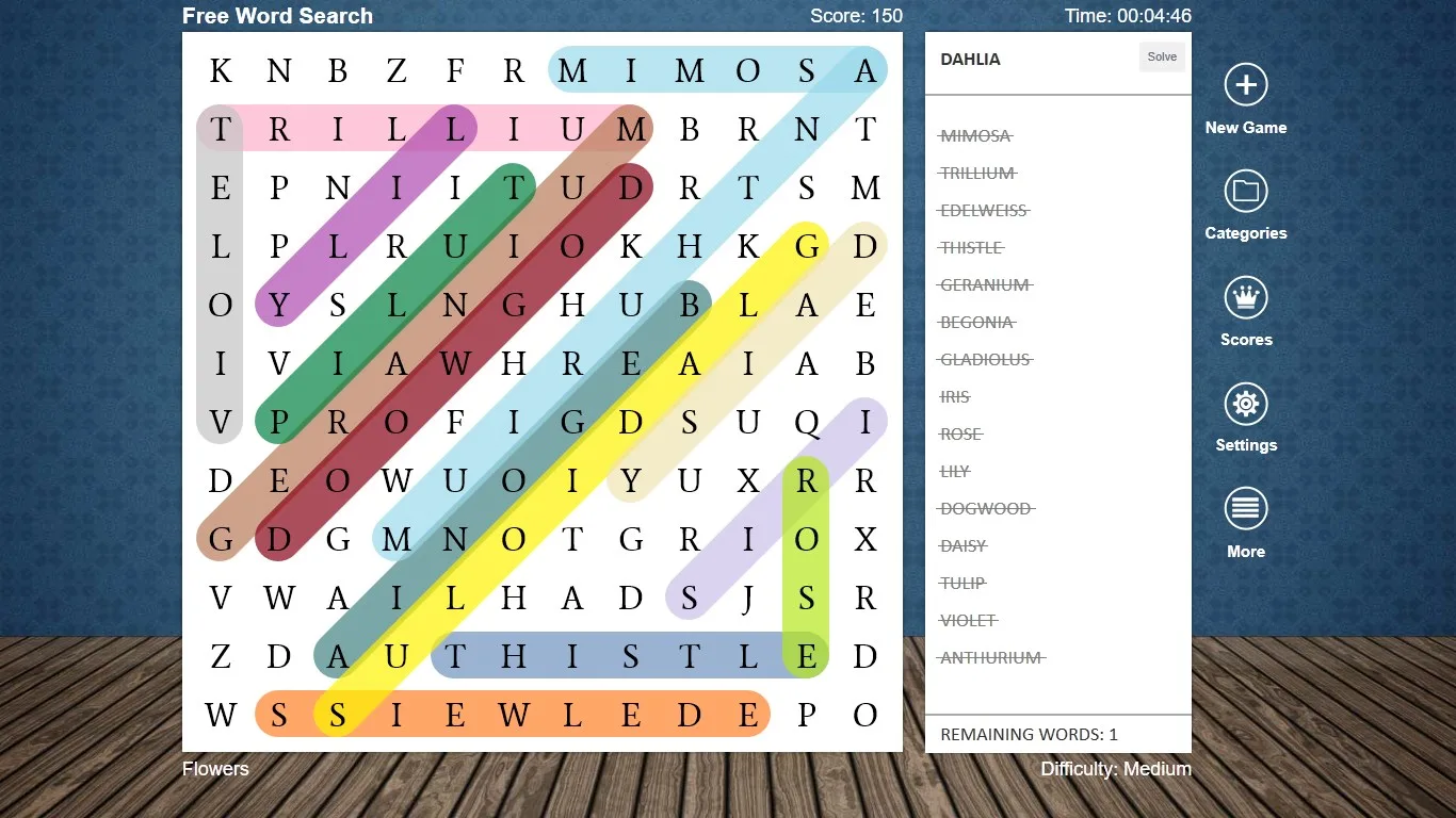 Word Search + screenshot 4