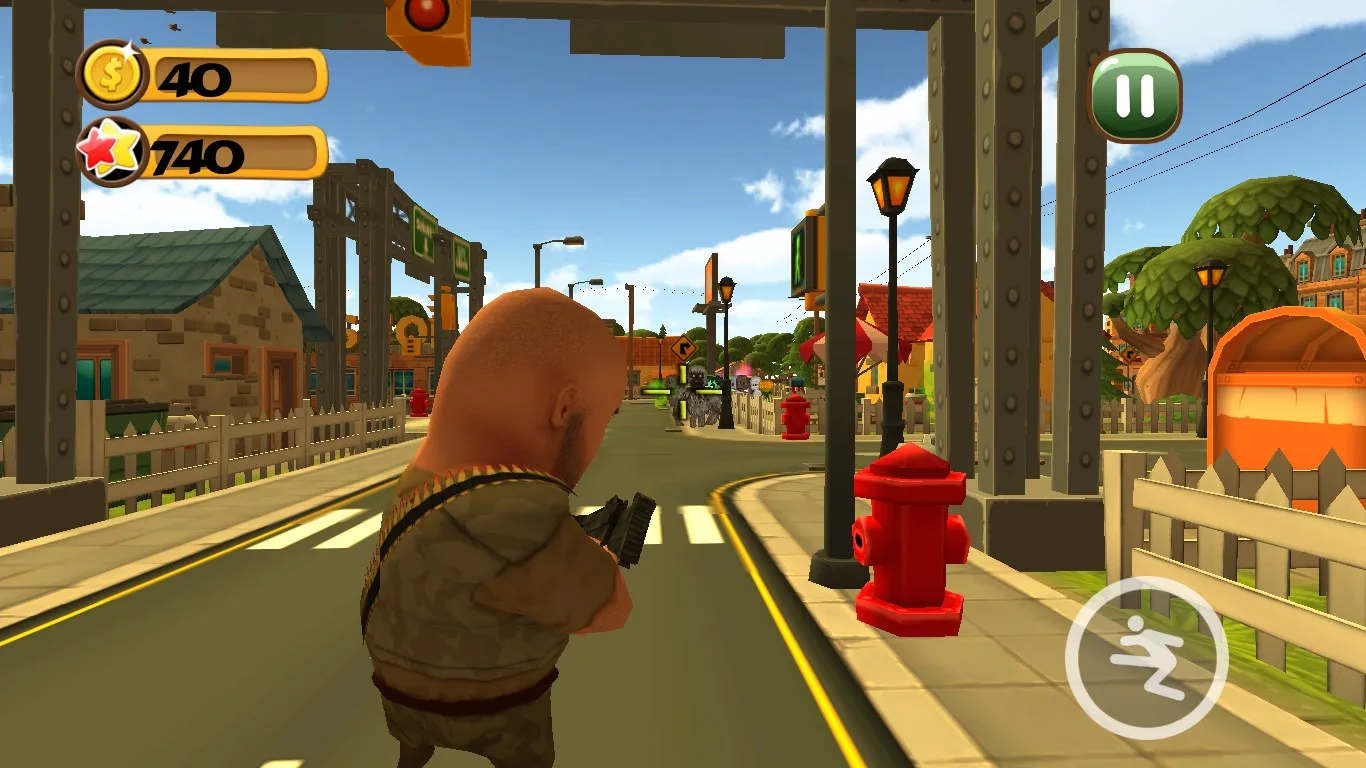 Cartoon Commando War 3D screenshot 4
