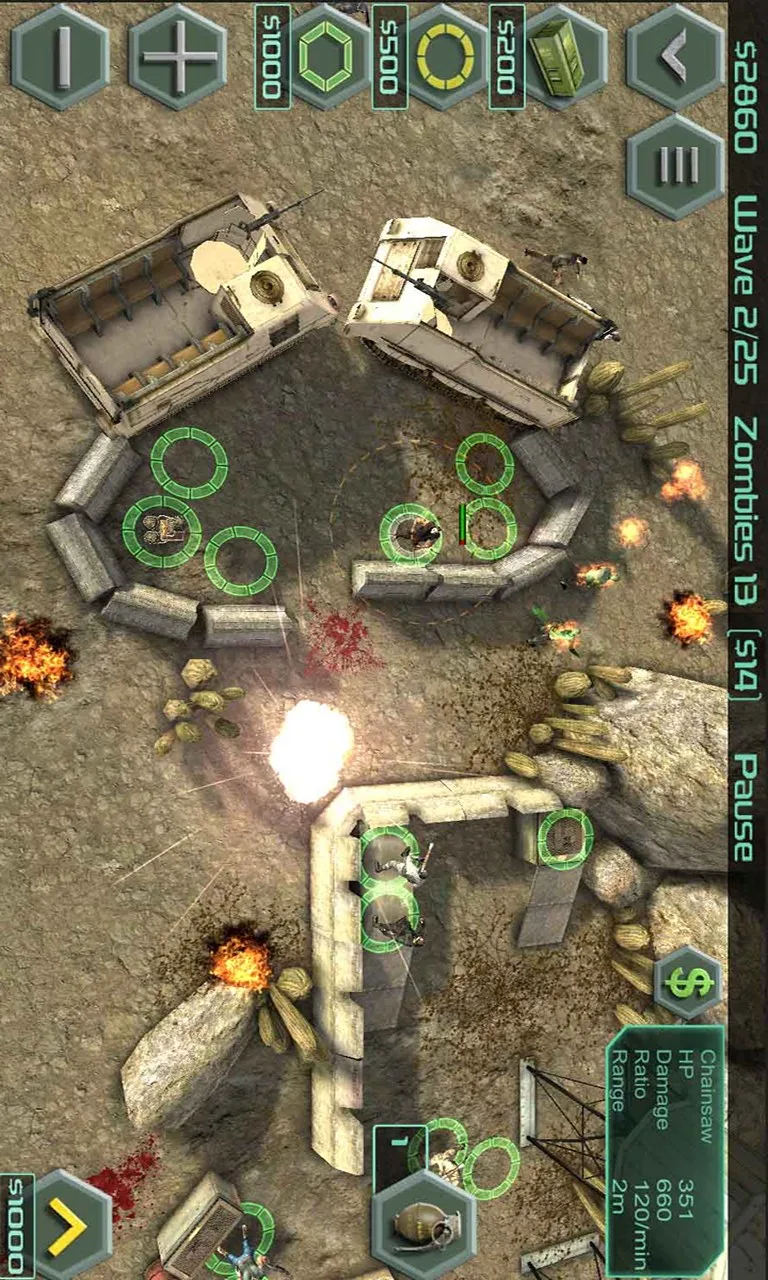 HNG Zombie Defense screenshot 1