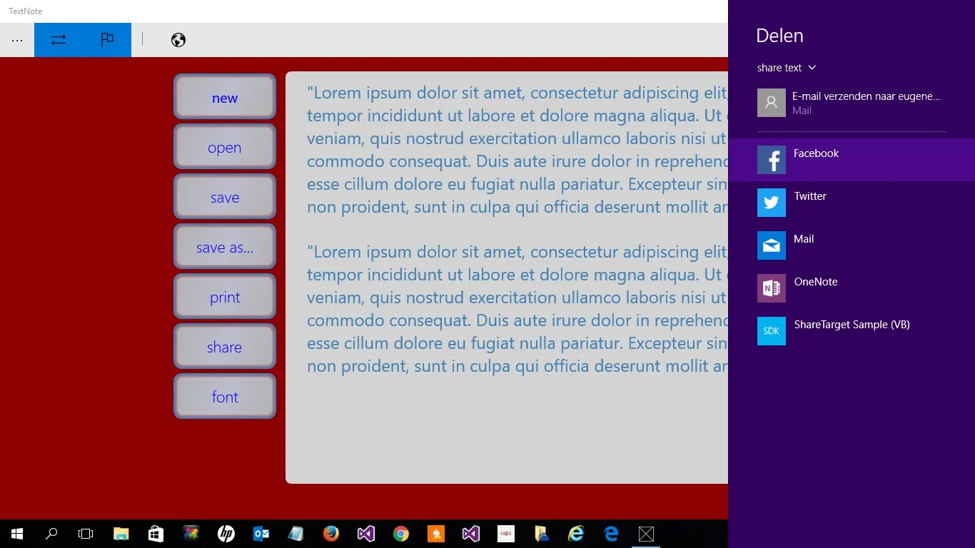 WordPad TextNote screenshot 4
