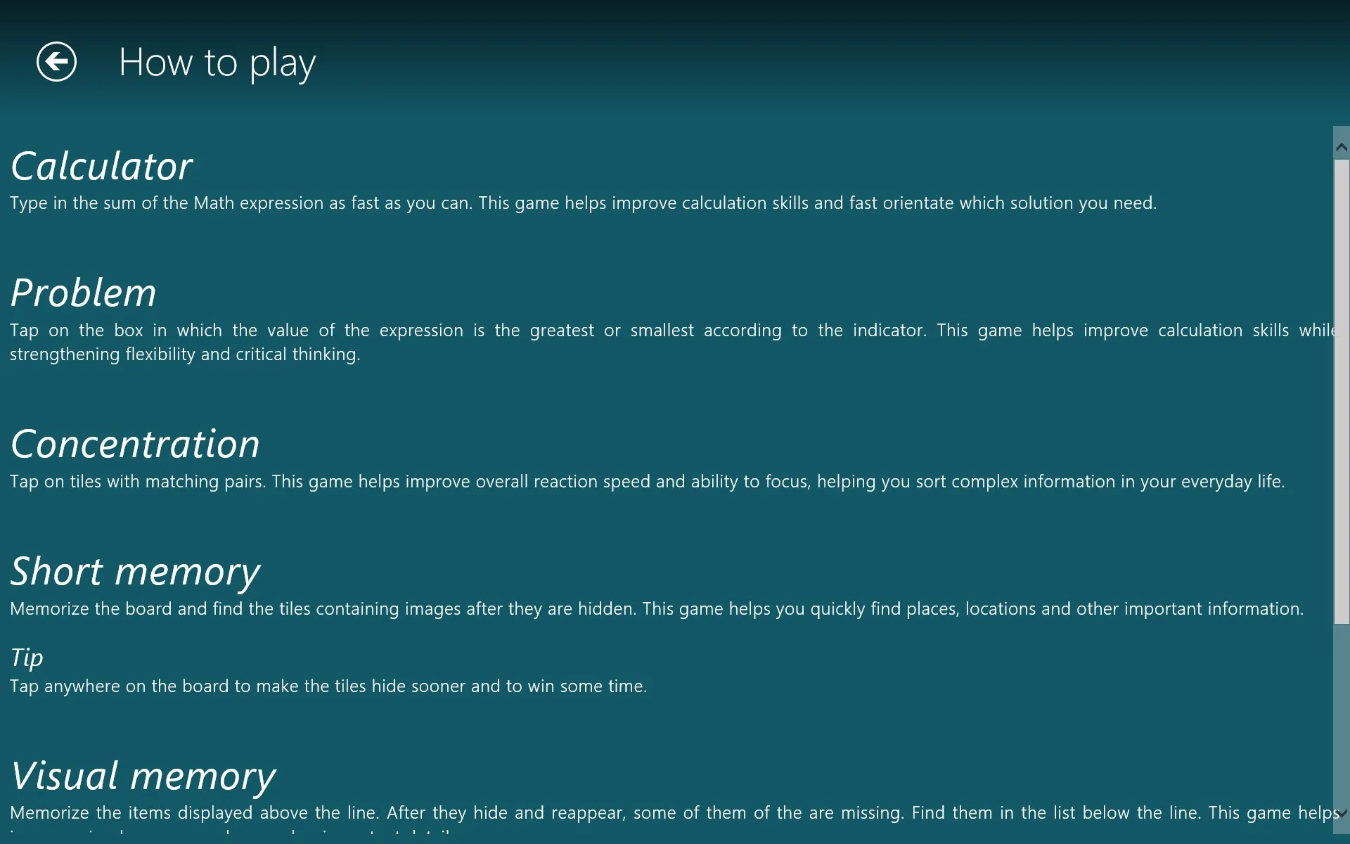 Brain Calculator screenshot 5