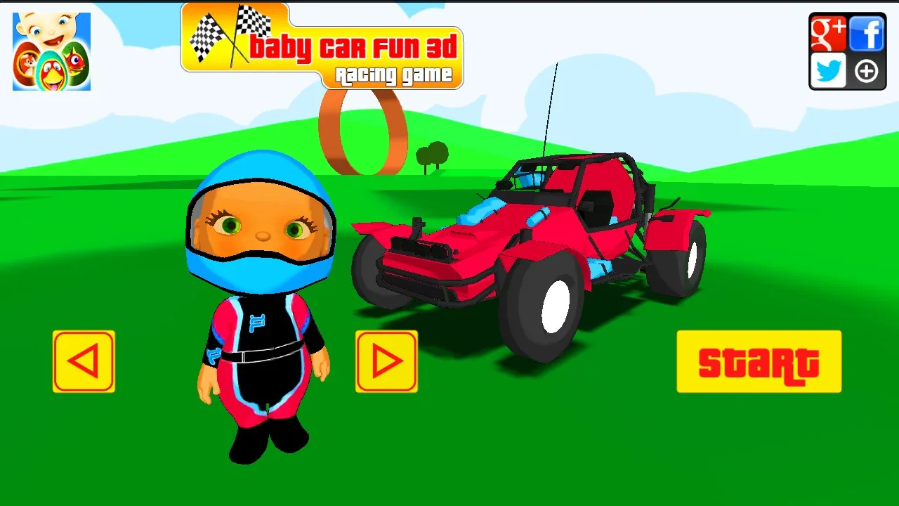 Baby Car Fun 3D - Racing Game screenshot 4