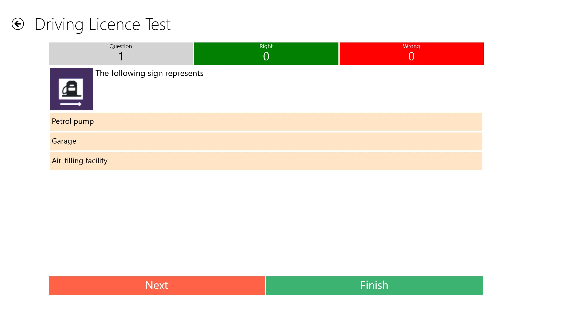 Driving Licence Test - English screenshot 3