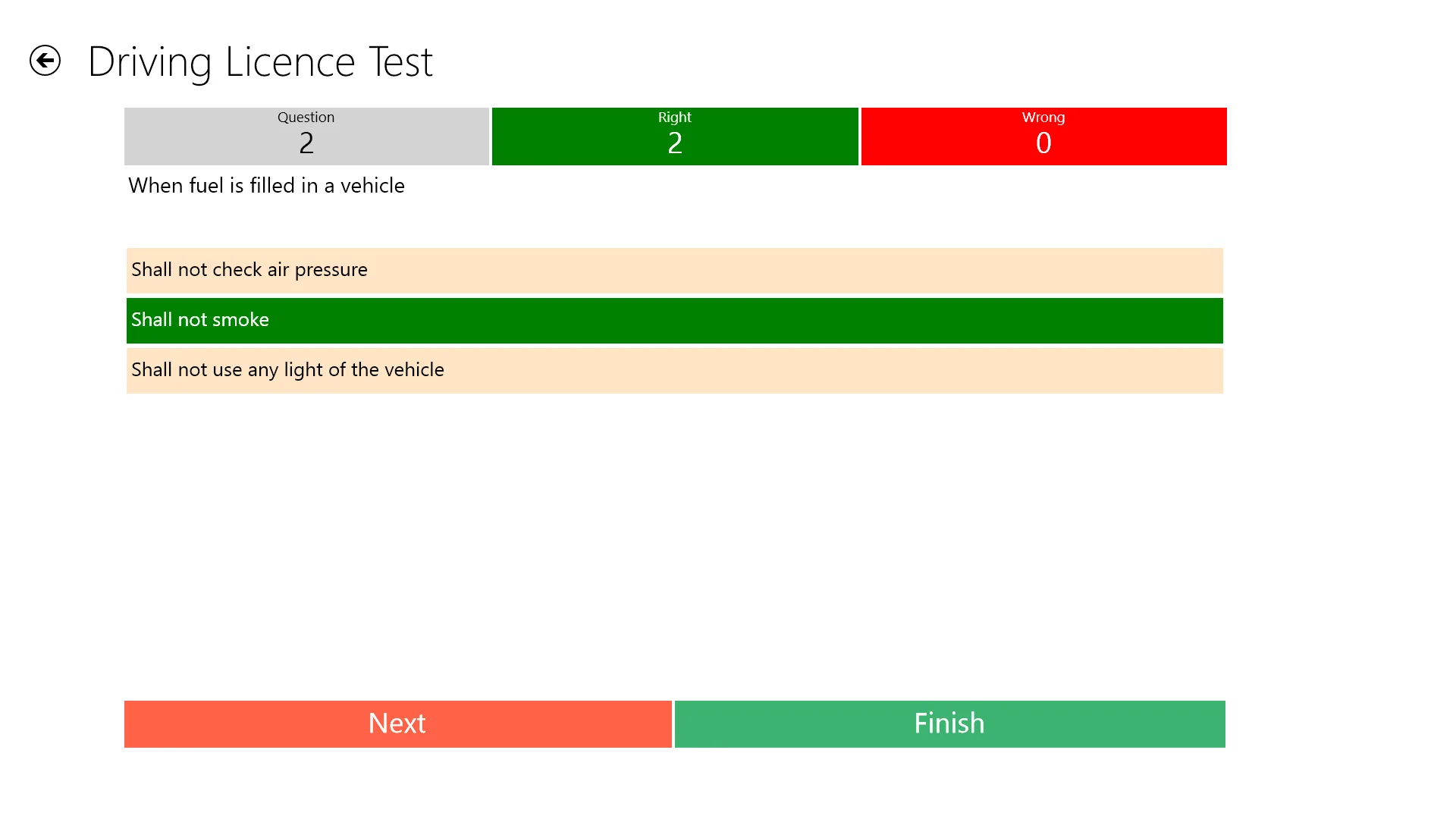 Driving Licence Test - English screenshot 4