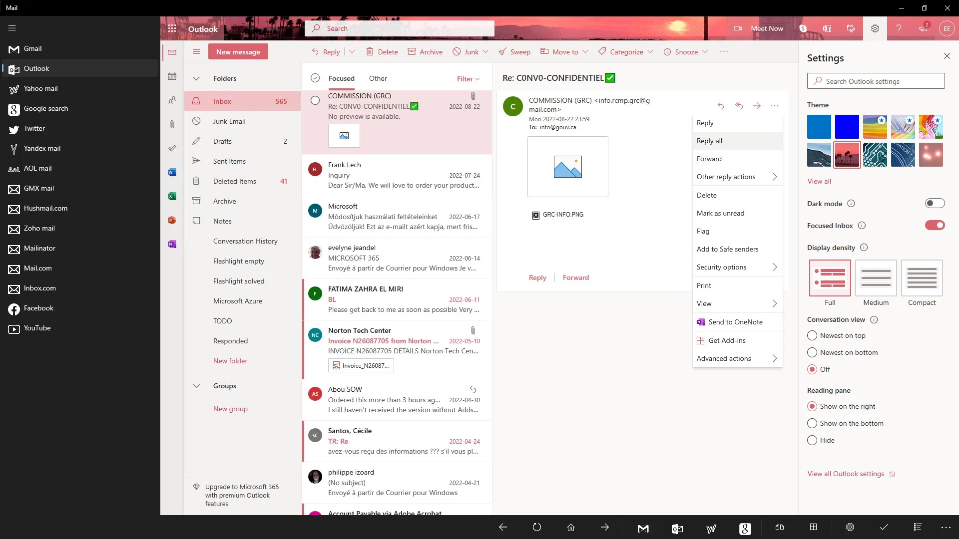 Mail+ screenshot 1