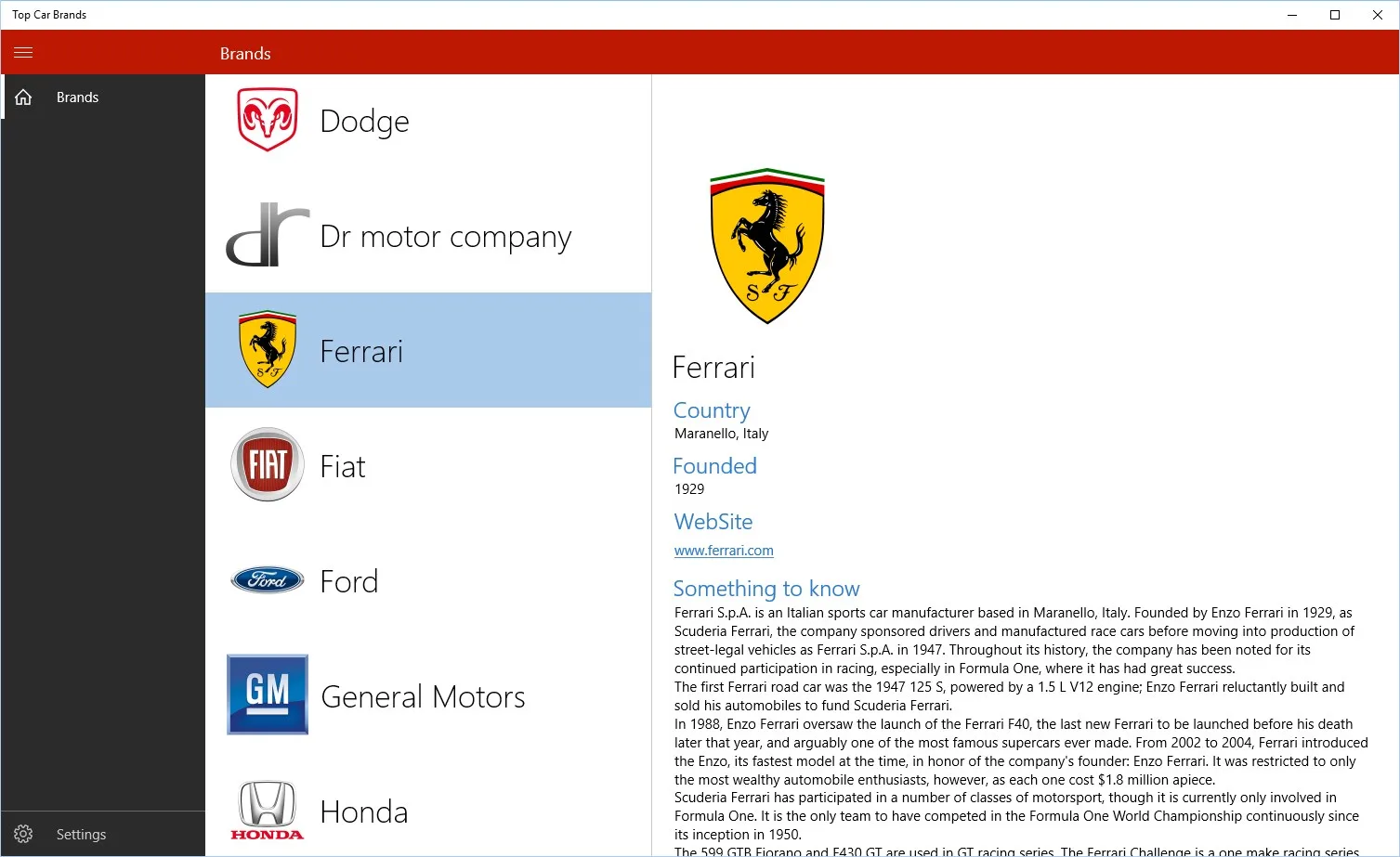 Top Car Brands screenshot 2