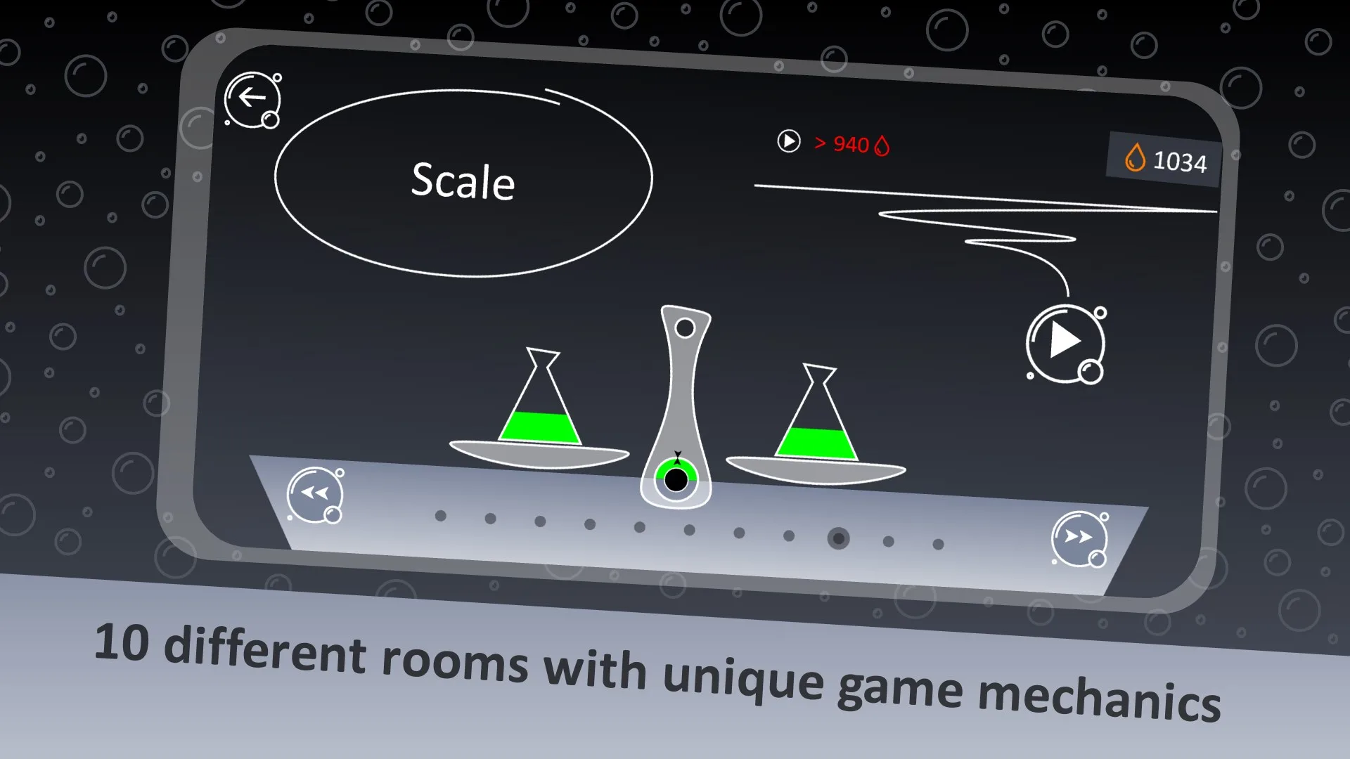 LiquidLab: logical puzzle game screenshot 2