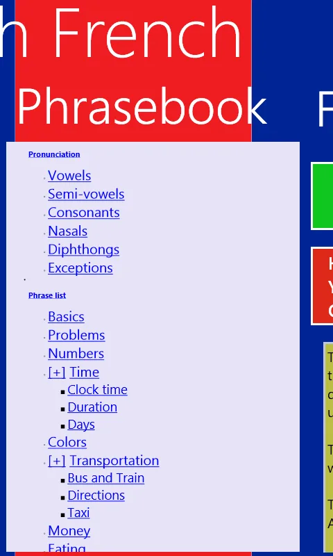 English-French Dictionary And Phrasebook screenshot 5