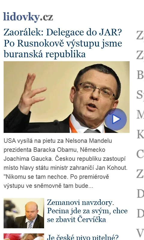 Lidovky.cz screenshot 1