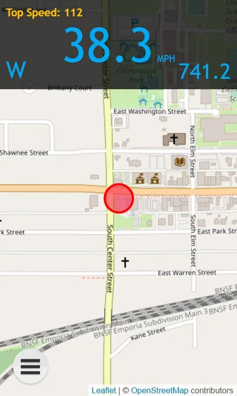 GPS Speedometer screenshot 2