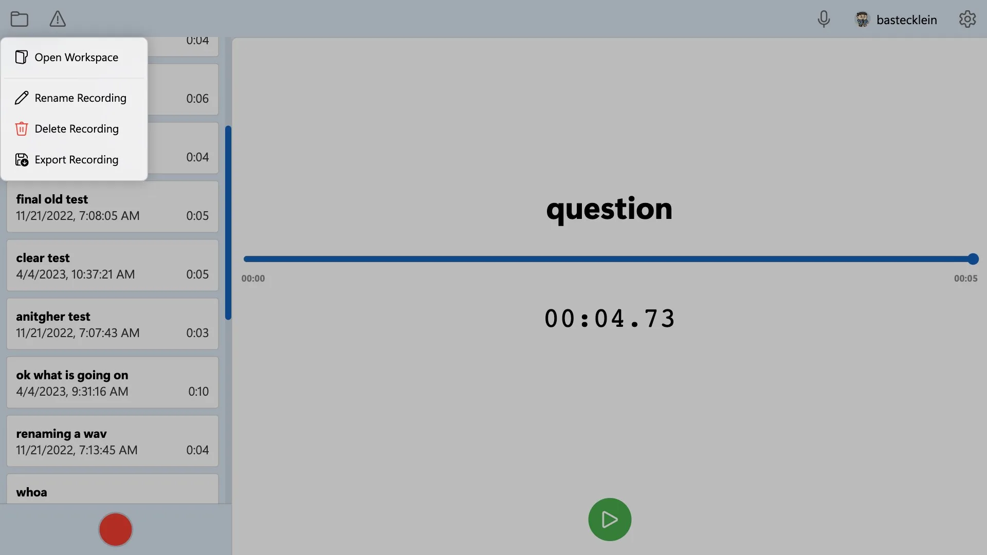 Sound Recorder App screenshot 3