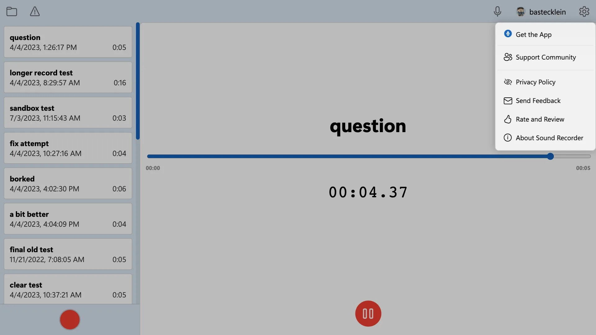 Sound Recorder App screenshot 4