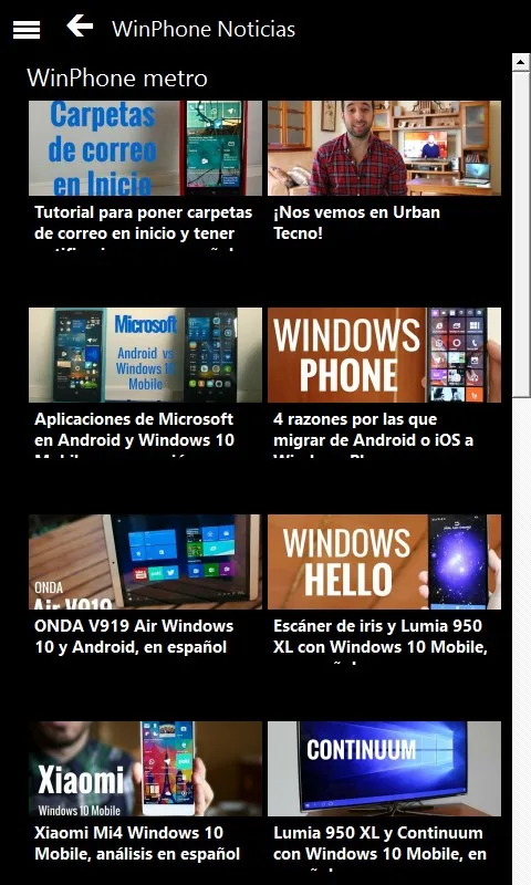 WinPhone Noticias screenshot 3