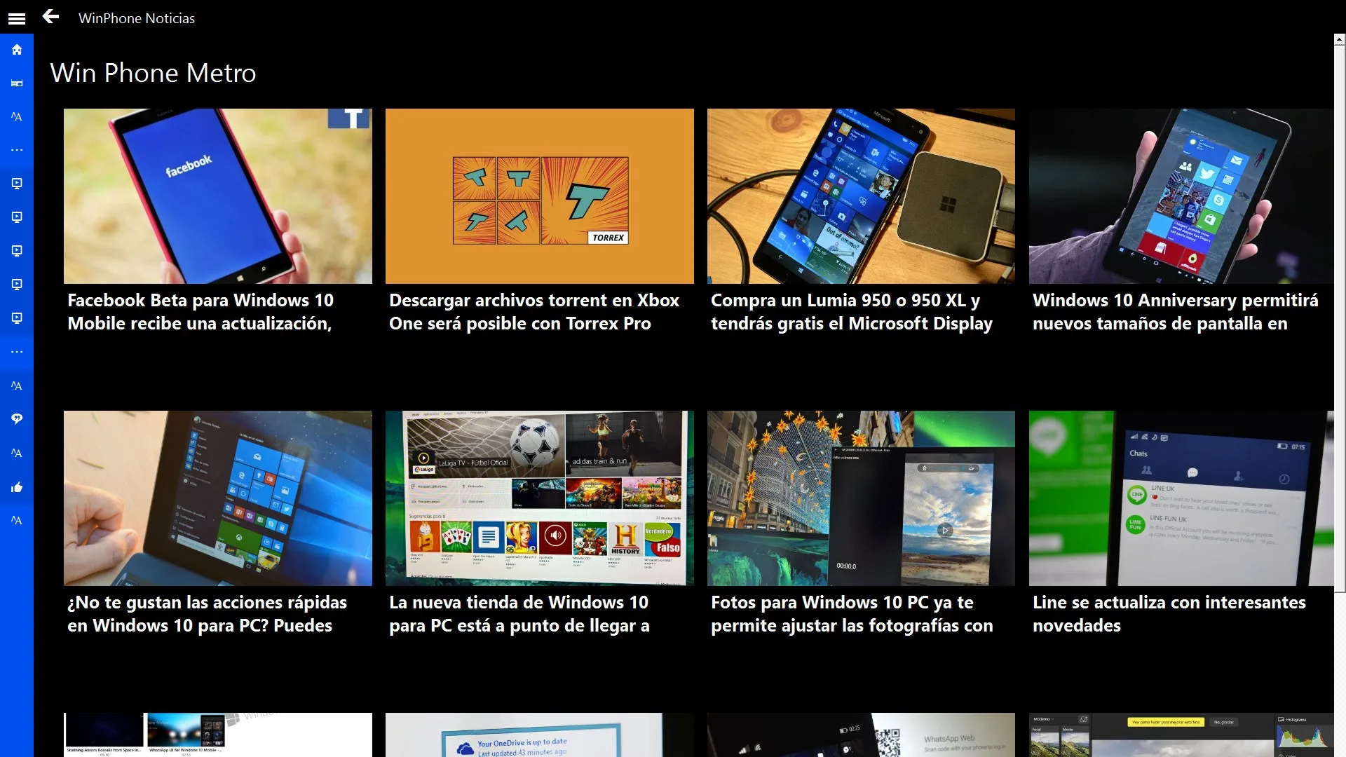 WinPhone Noticias screenshot 5