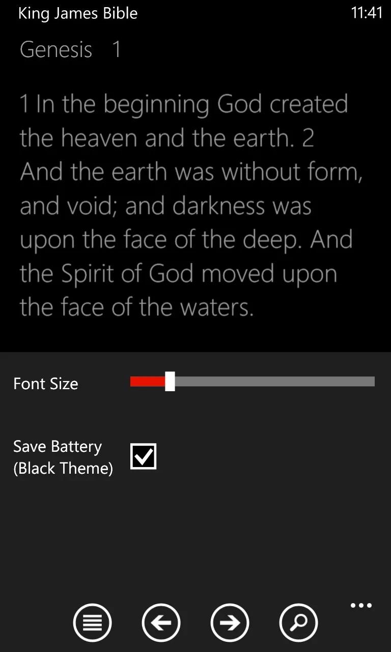 King James Bible screenshot 4