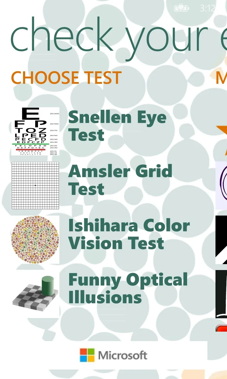 Check Your Eyes screenshot 5