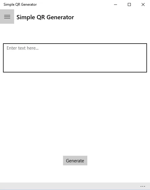 Simple QR Generator screenshot 2