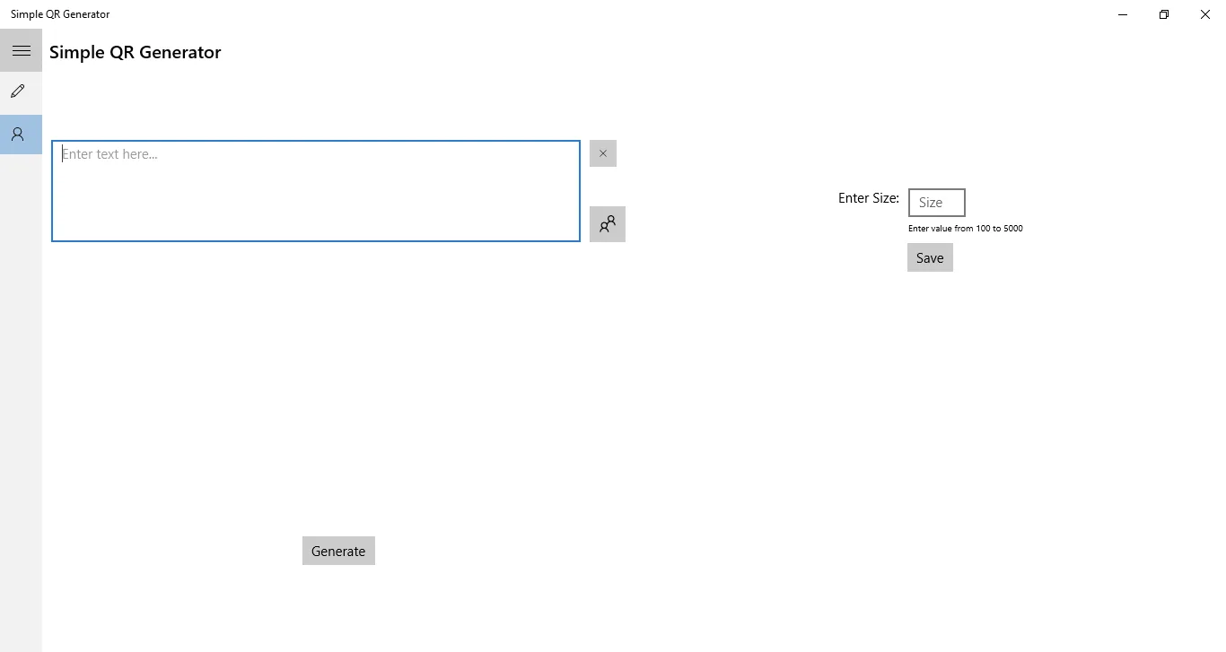 Simple QR Generator screenshot 4