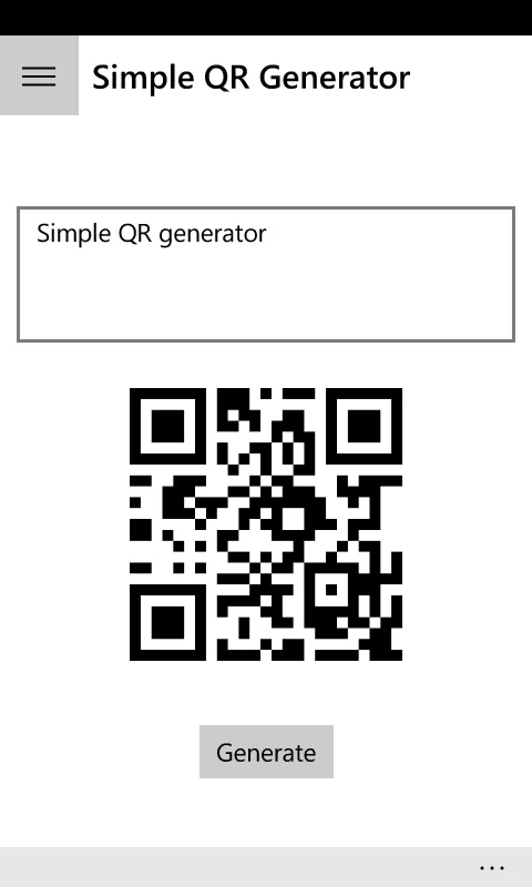 Simple QR Generator screenshot 5