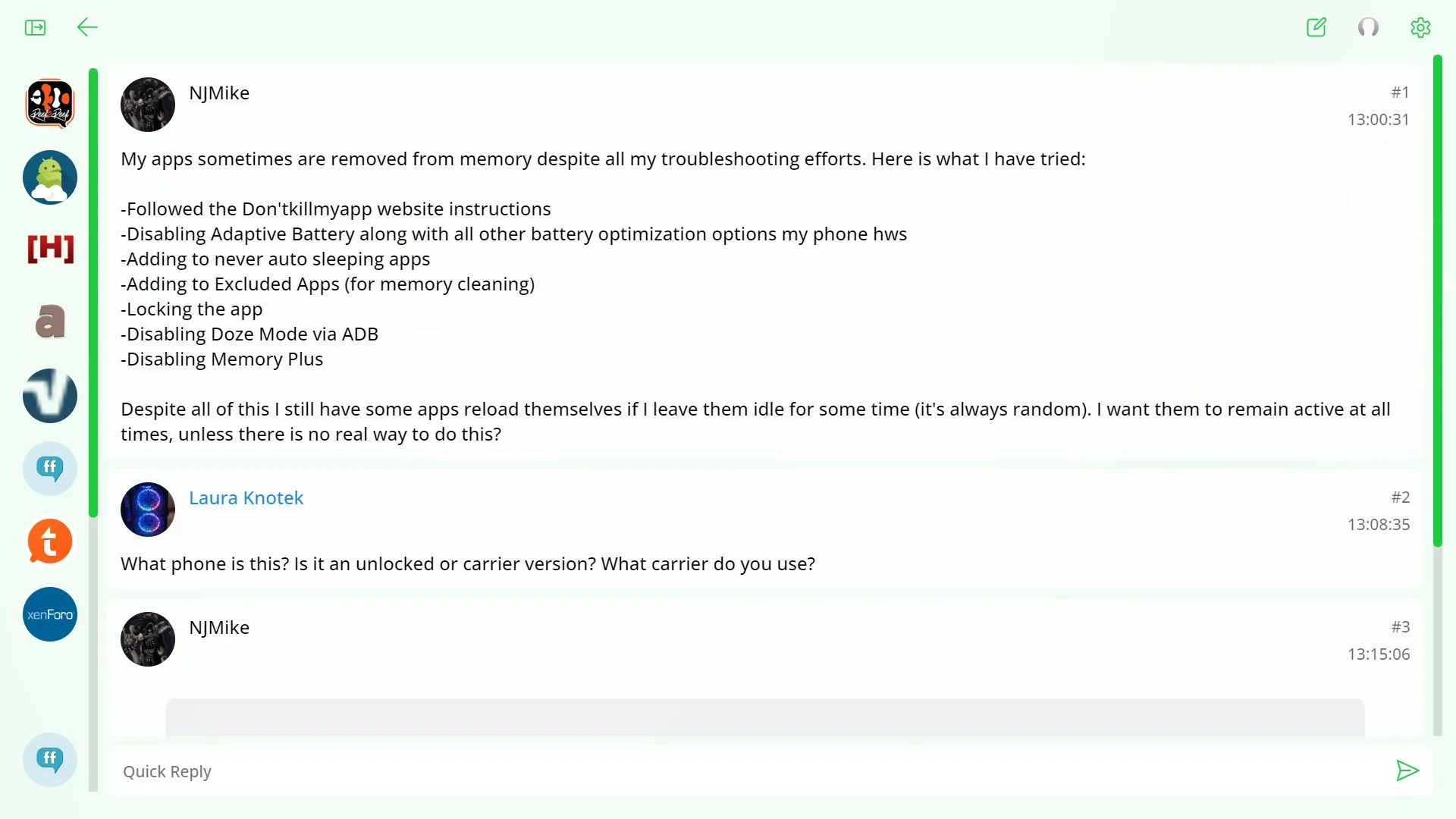 Forum Fiend screenshot 1