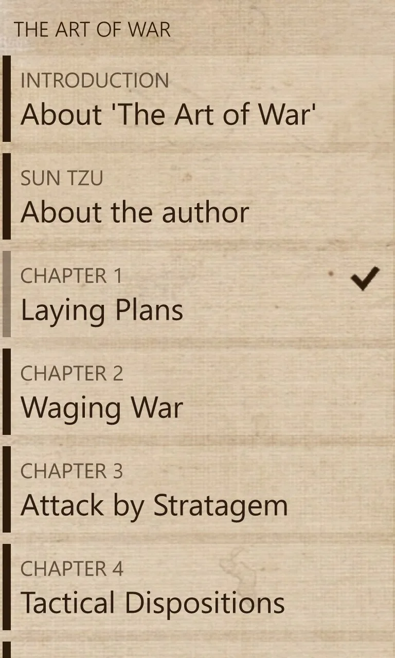 The Art of War screenshot 1