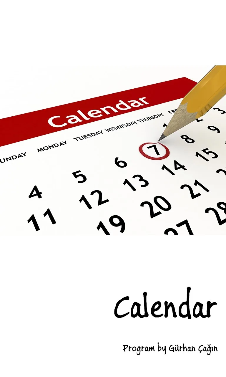 Simple Calendar screenshot 3