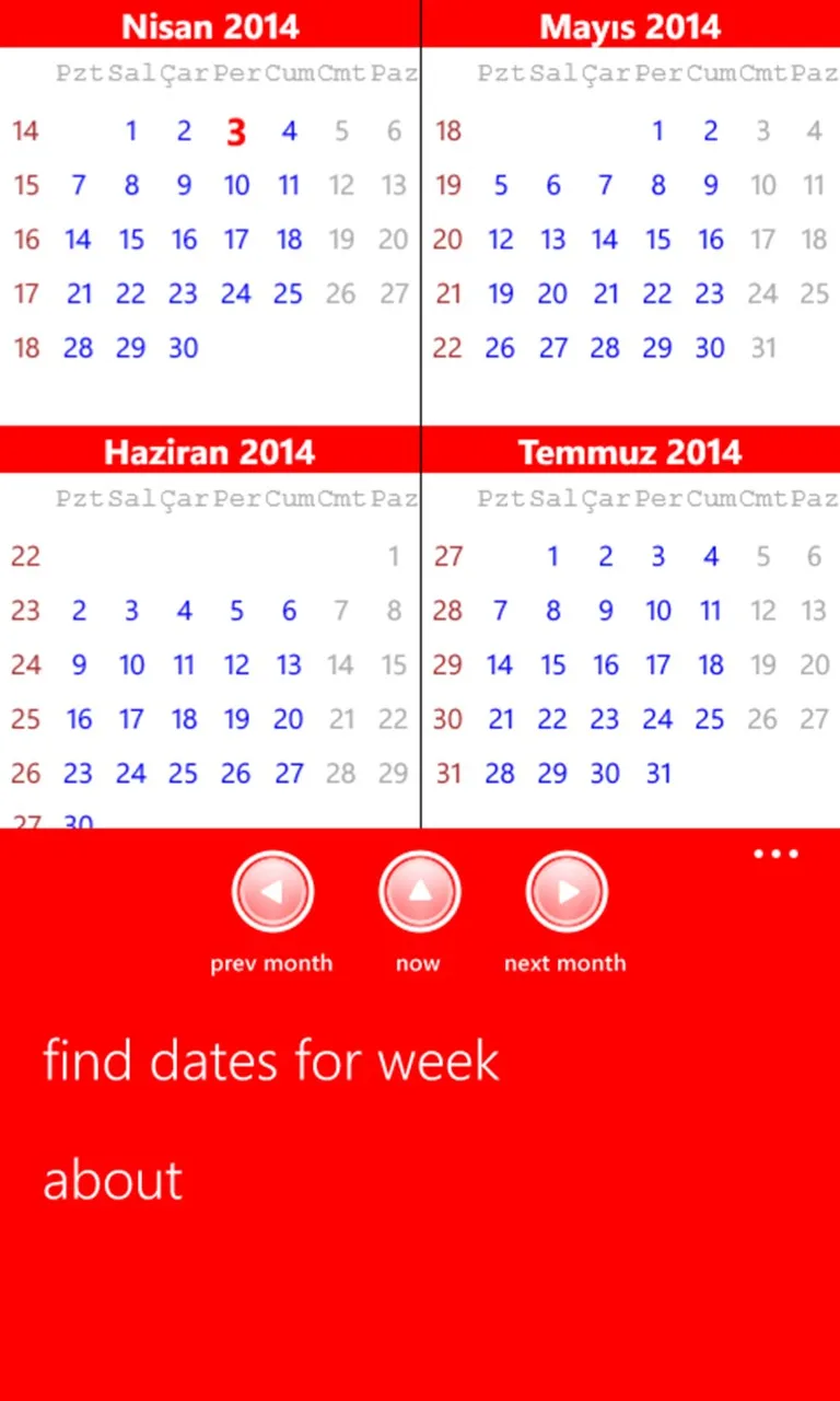 Simple Calendar screenshot 5