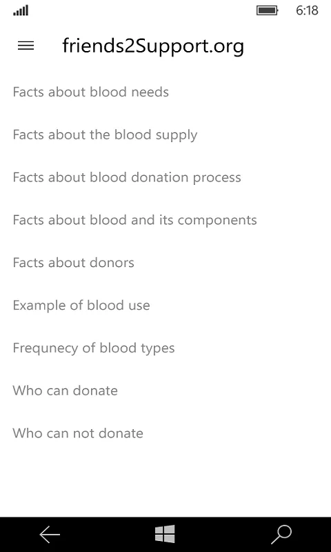 Friends2Support.org screenshot 5