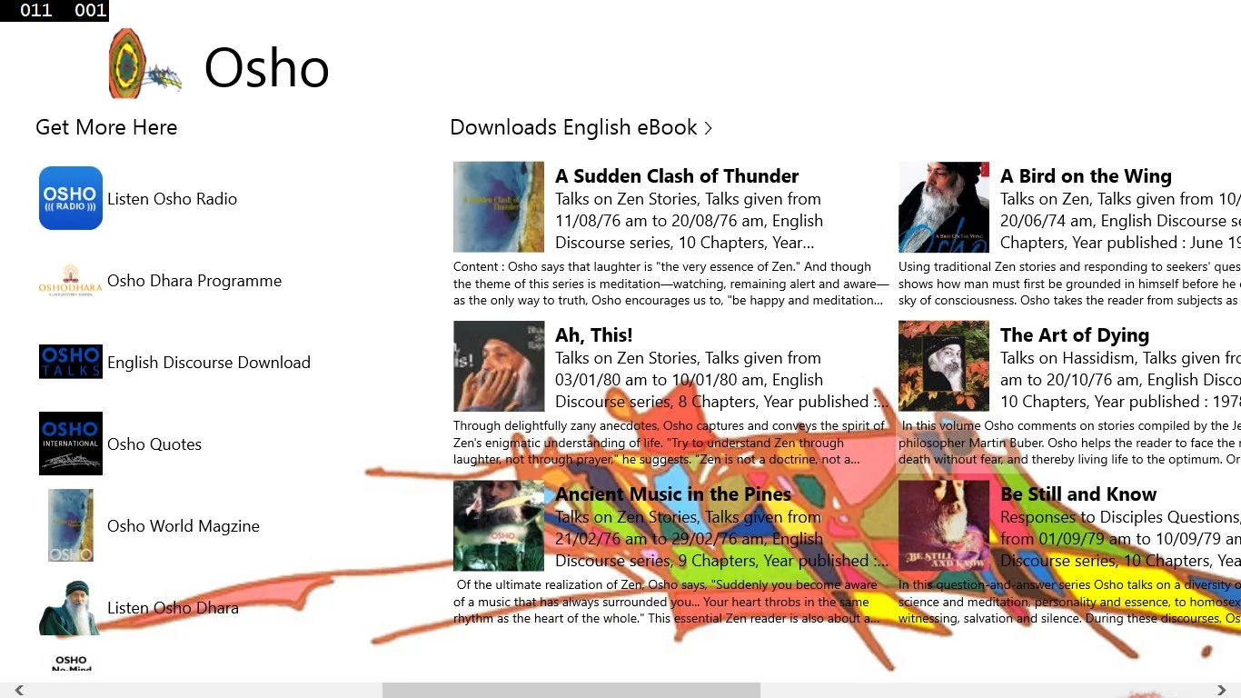 Osho screenshot 2