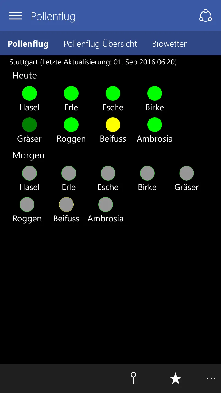 Pollenflug screenshot 3