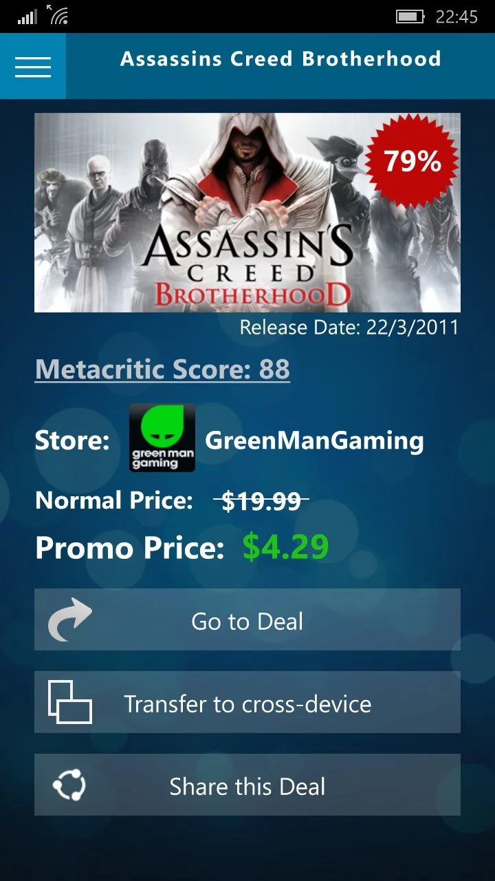Deals Games screenshot 3