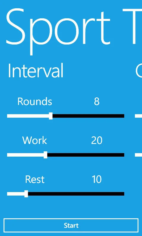 Sport Timer screenshot 5