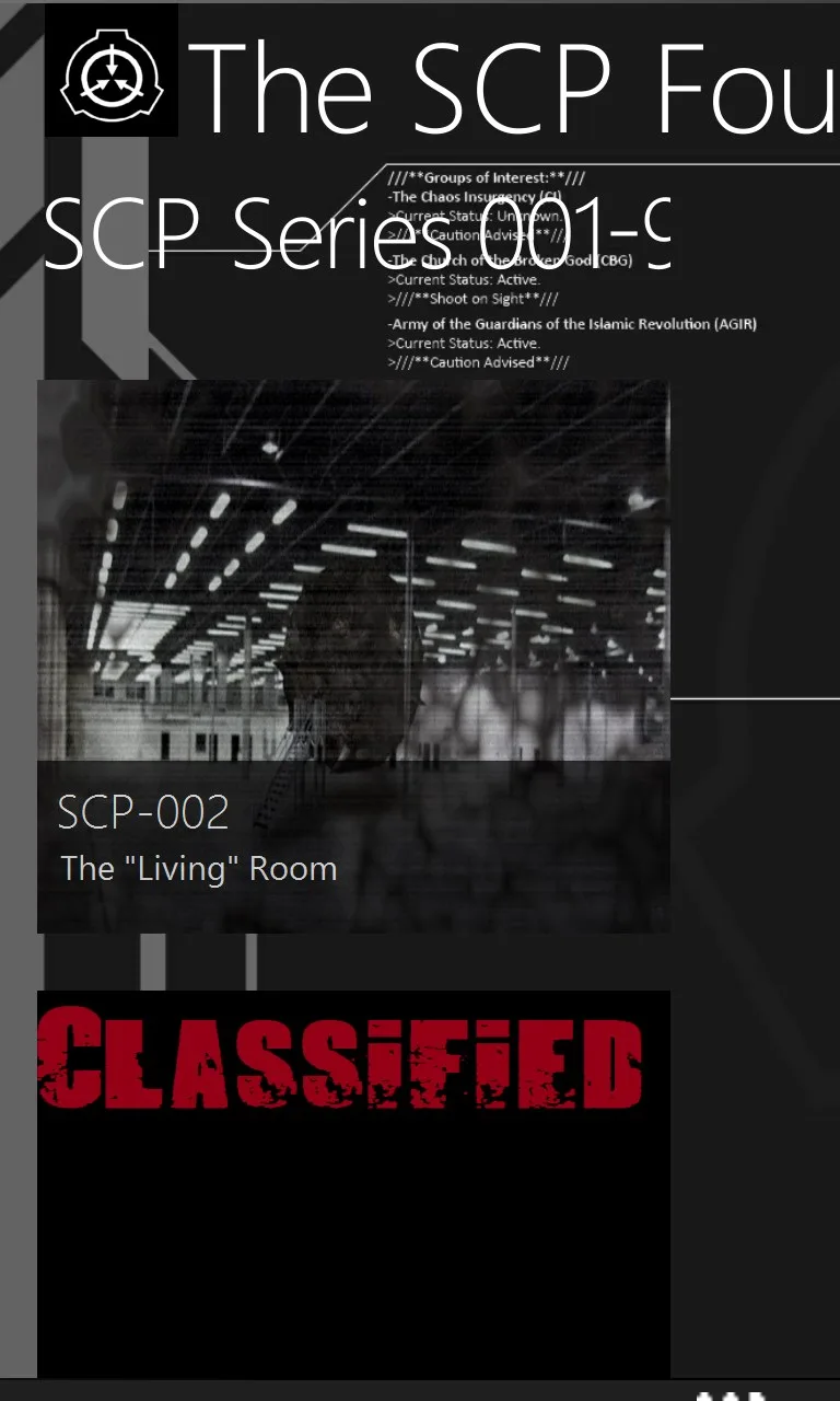 The SCP Foundation screenshot 2