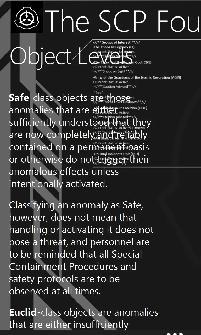 The SCP Foundation screenshot 4