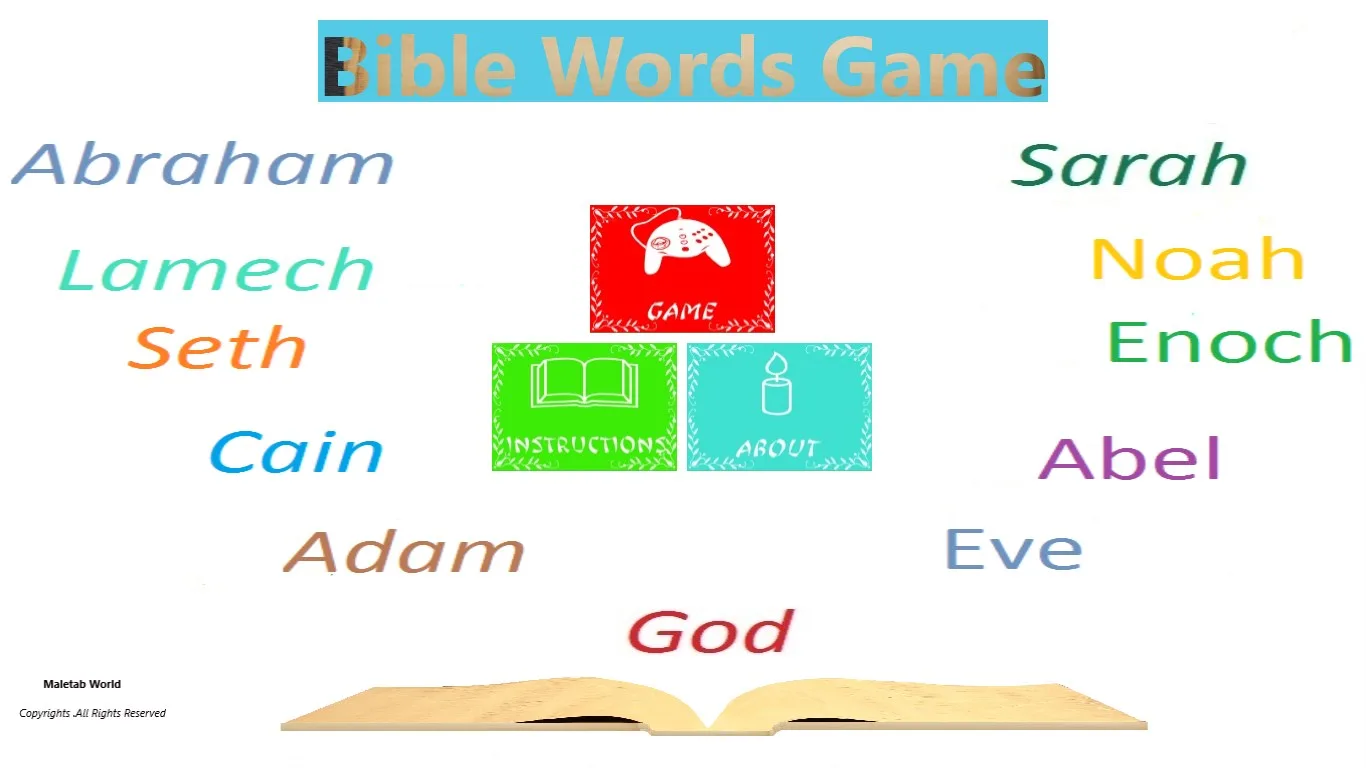 BibleWordsGame screenshot 1