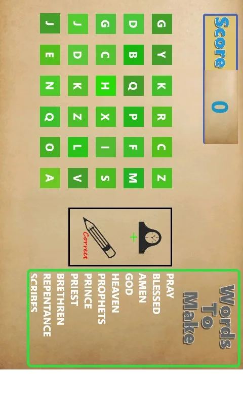 BibleWordsGame screenshot 4