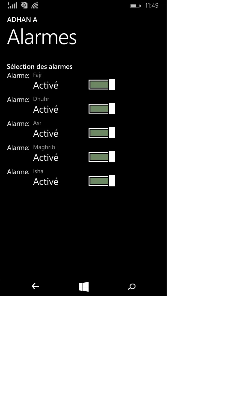AdhanA screenshot 4