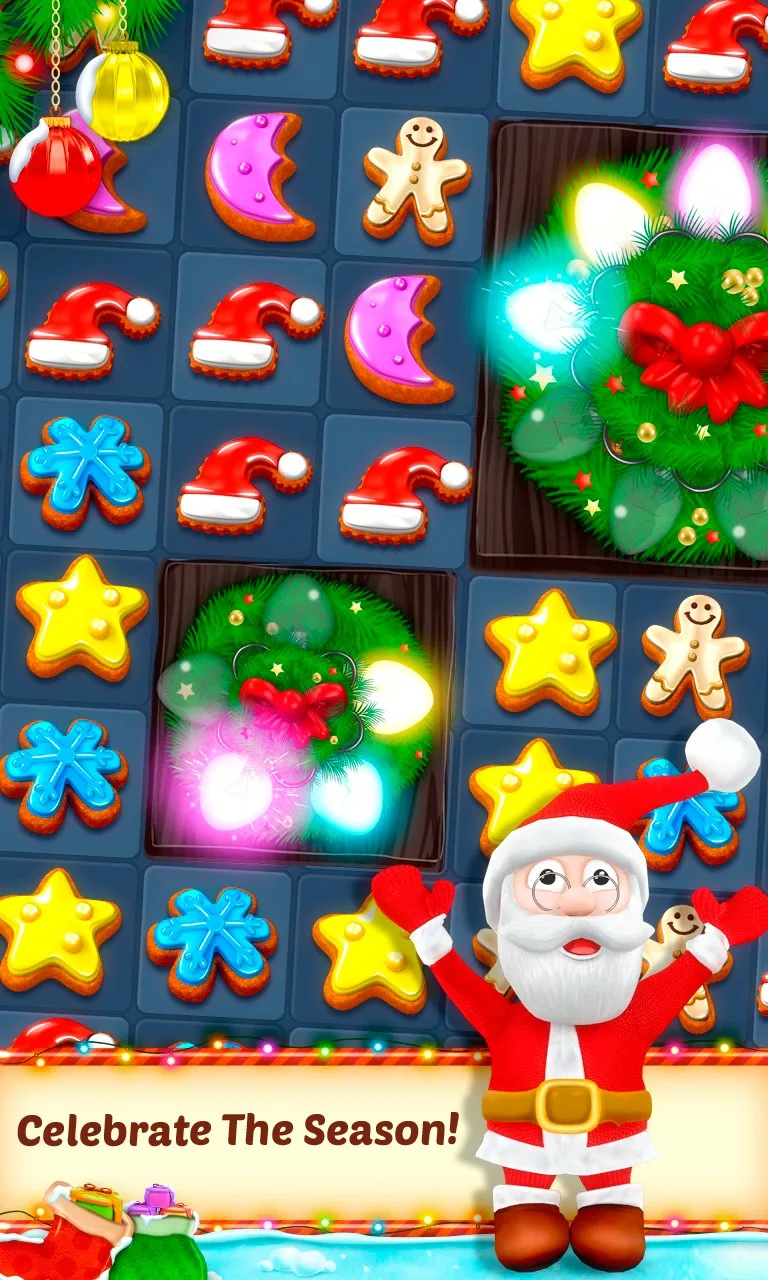 Christmas Cookie: Christmas Match 3 Game screenshot 4