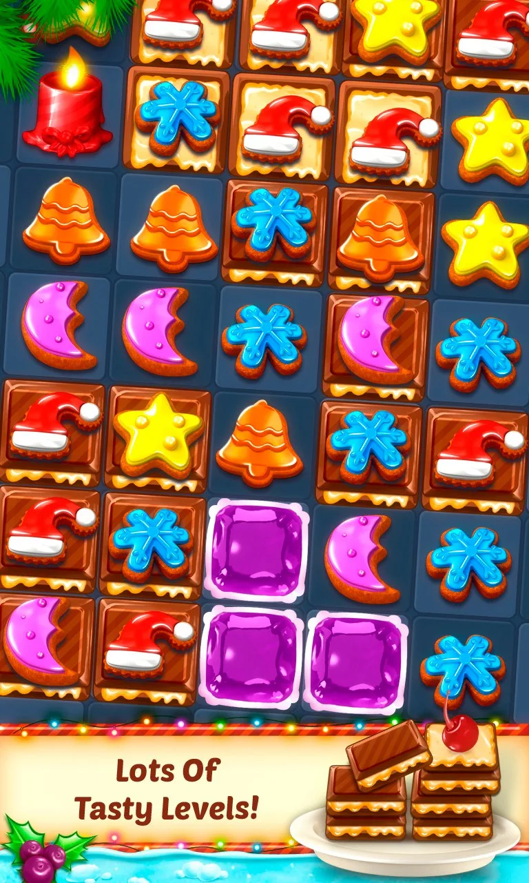 Christmas Cookie: Christmas Match 3 Game screenshot 5