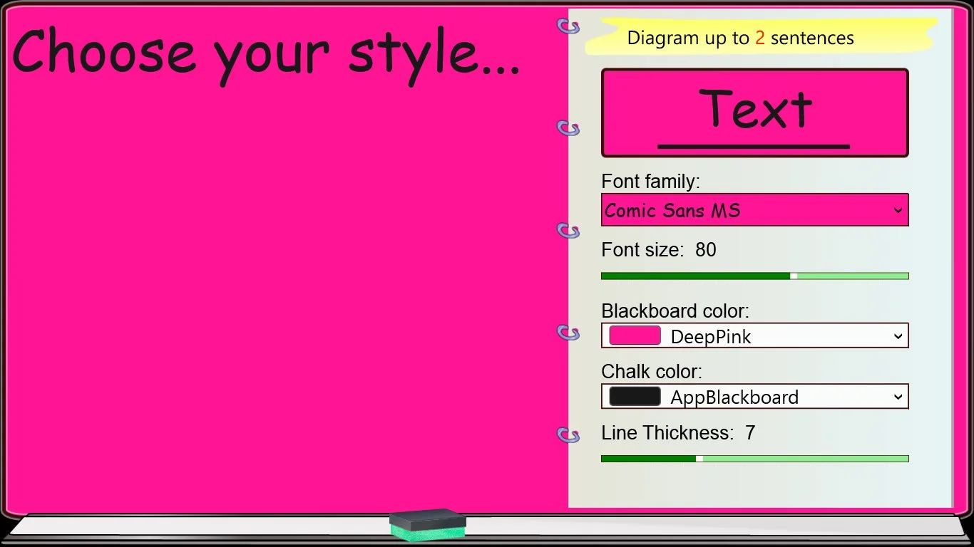 Sentence Diagrammer screenshot 5