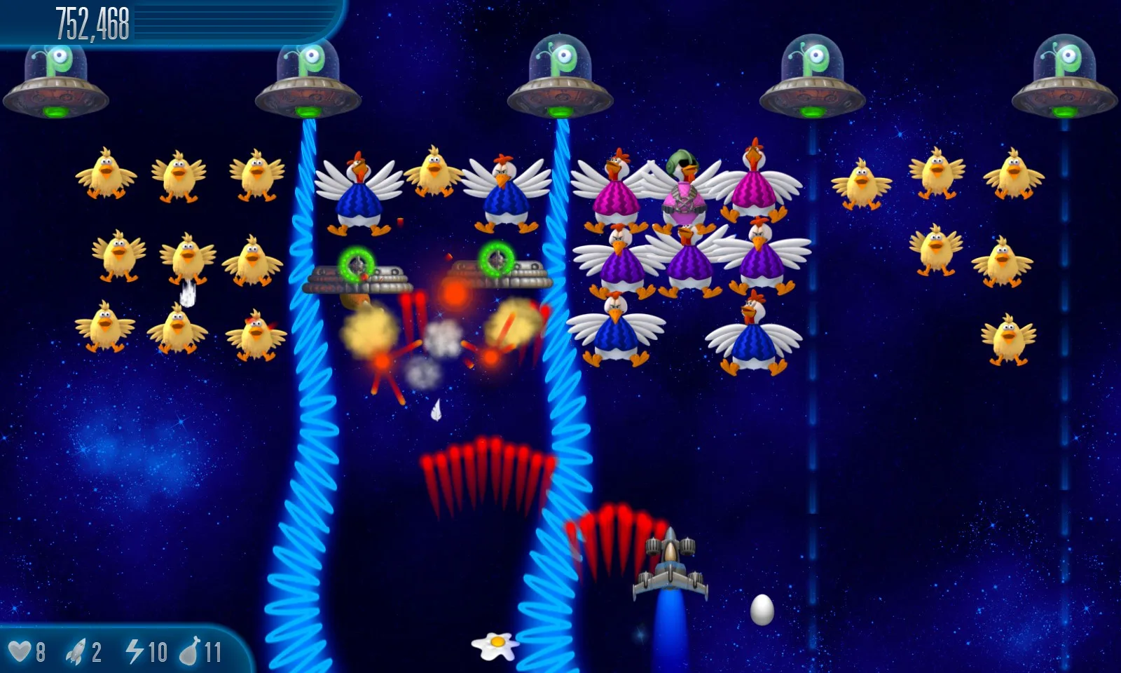 Chicken Invaders 5 HD screenshot 3