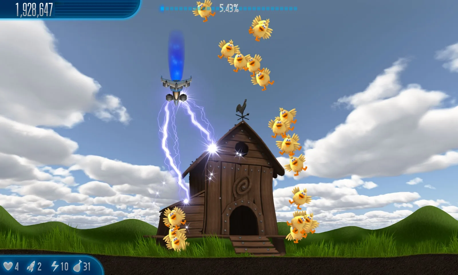 Chicken Invaders 5 HD screenshot 5