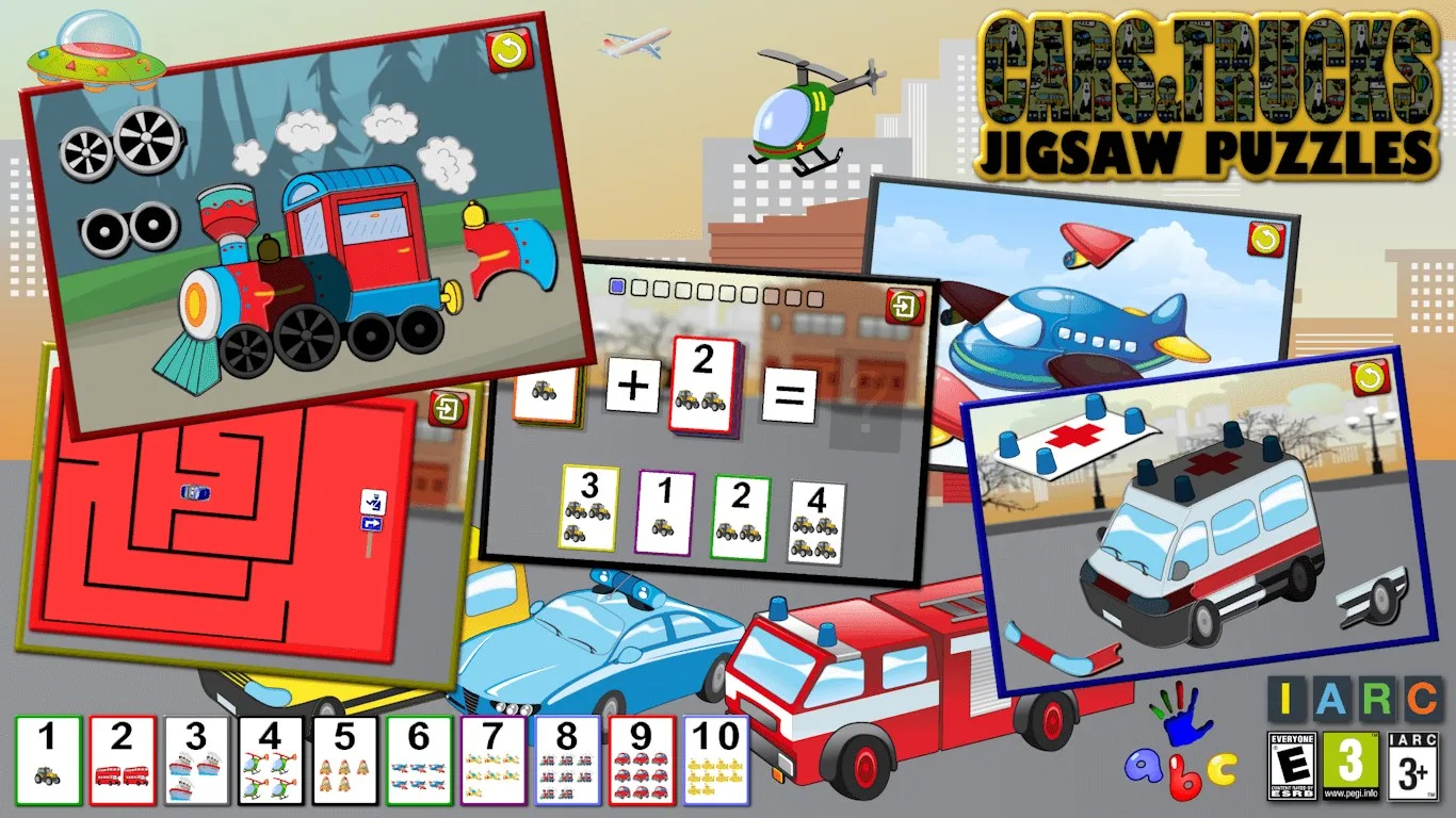 Kids Preschool Car & Truck Puzzles screenshot 3