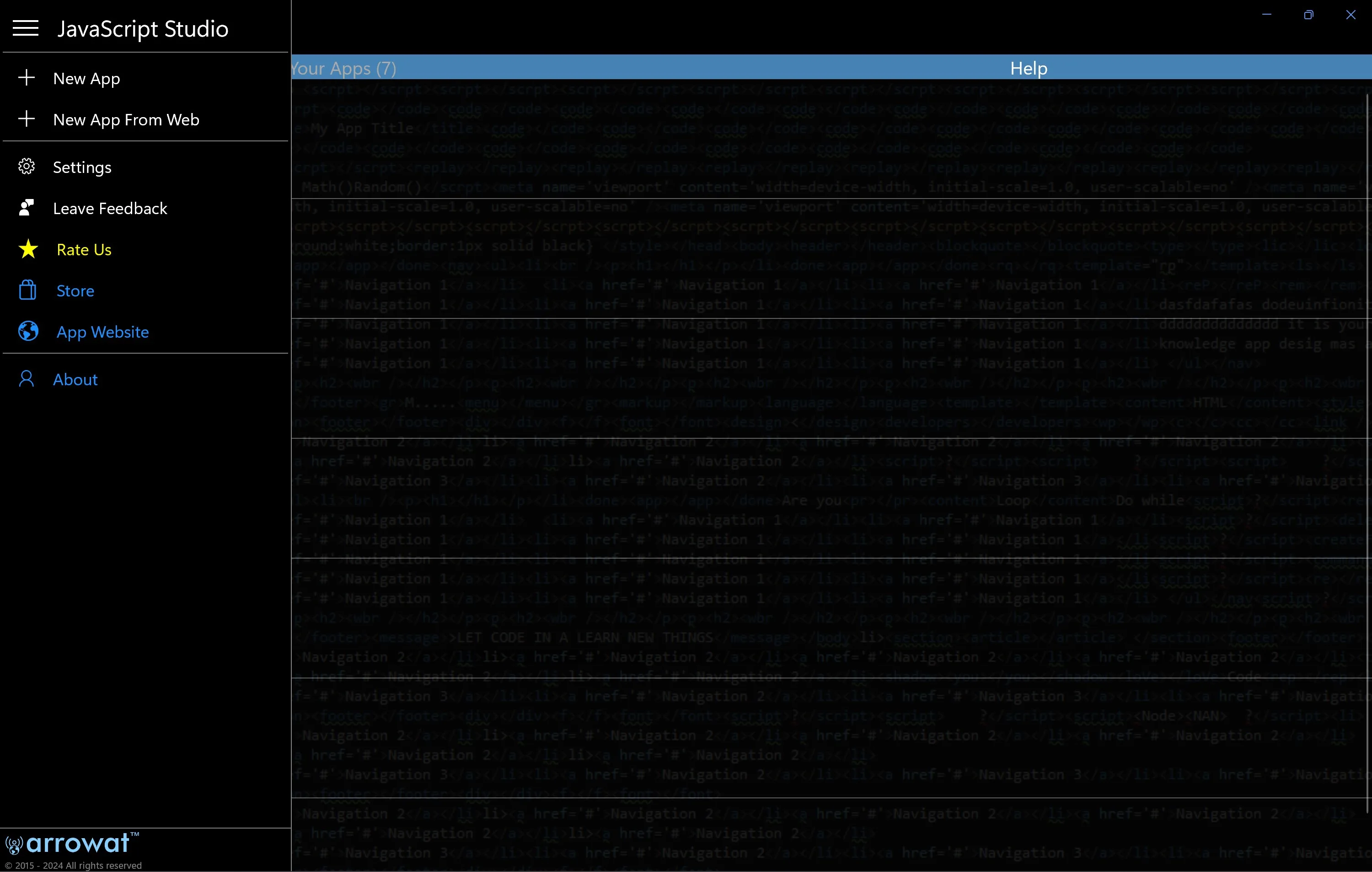 JavaScript Studio screenshot 1