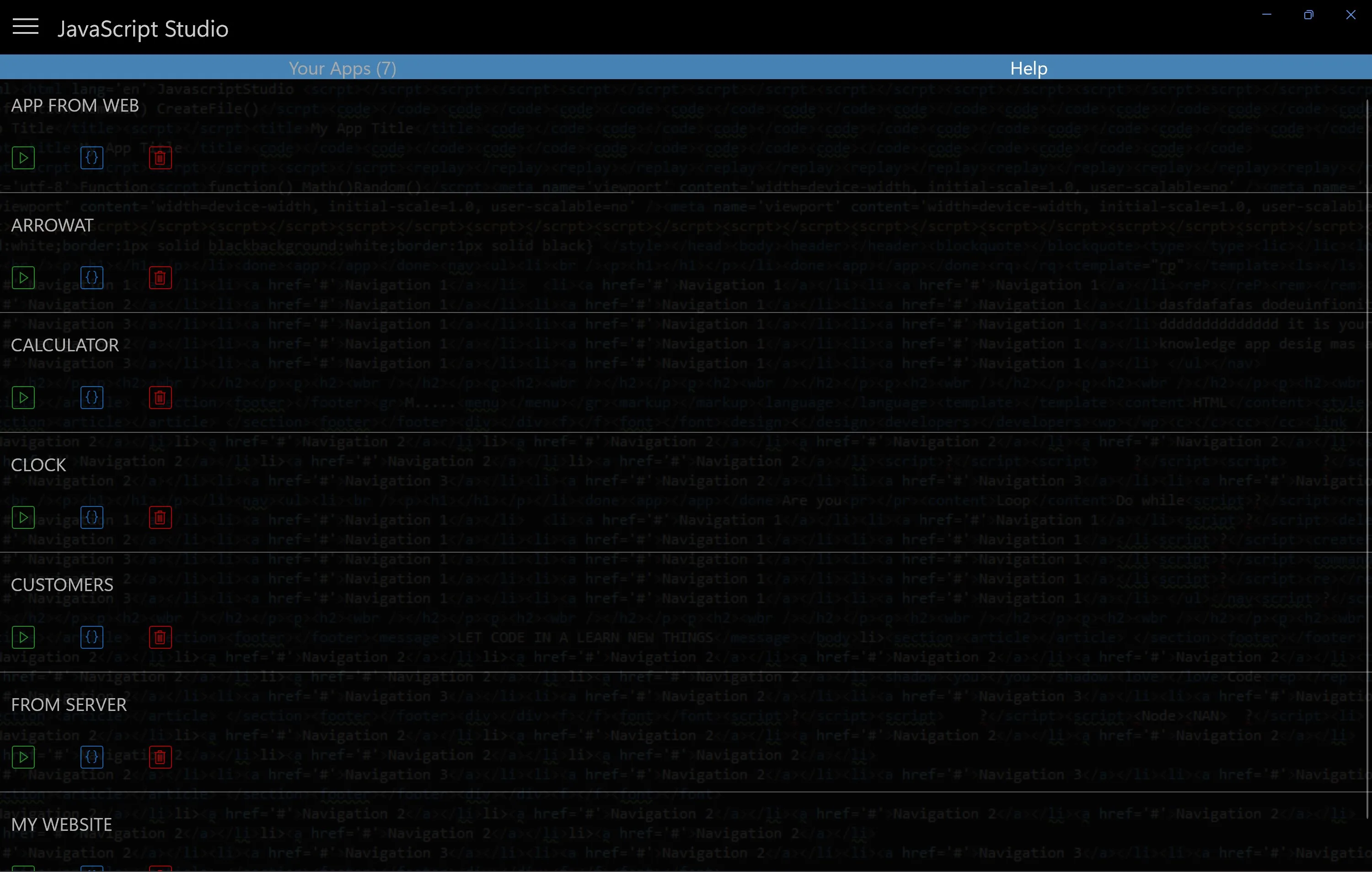 JavaScript Studio screenshot 2