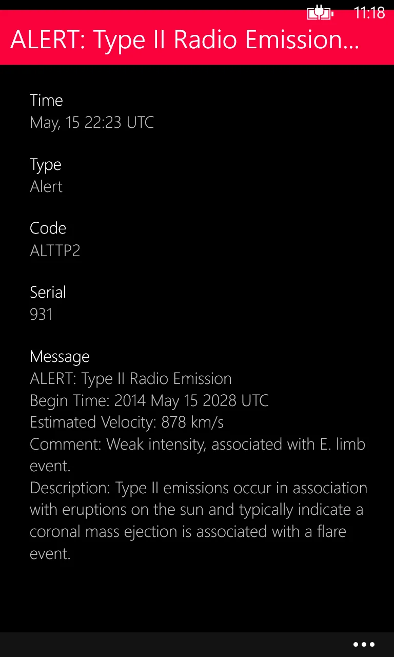 Space Weather screenshot 5