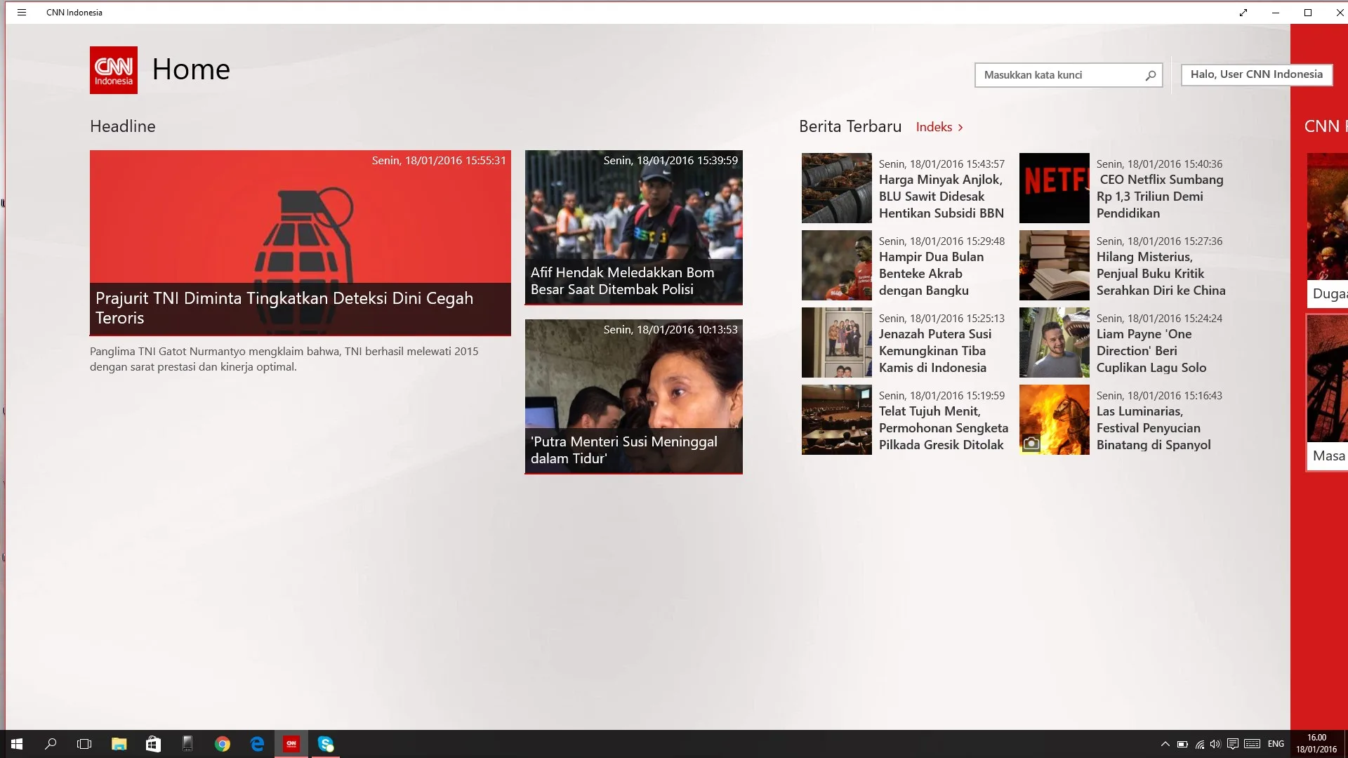 CNN Indonesia screenshot 1
