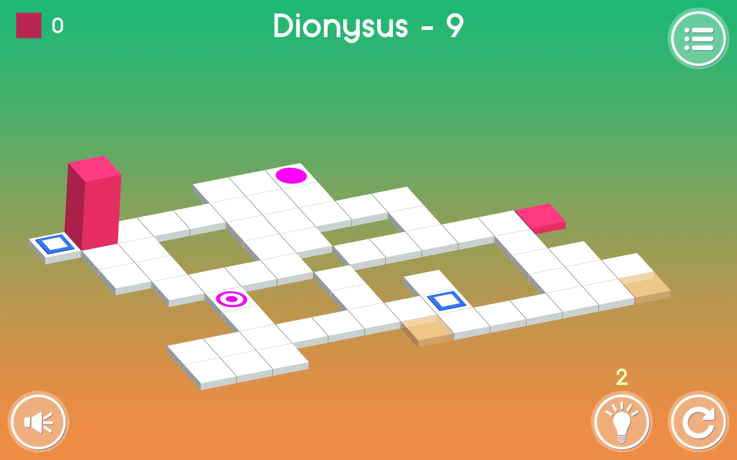 Bloxorz - Block And Hole screenshot 1